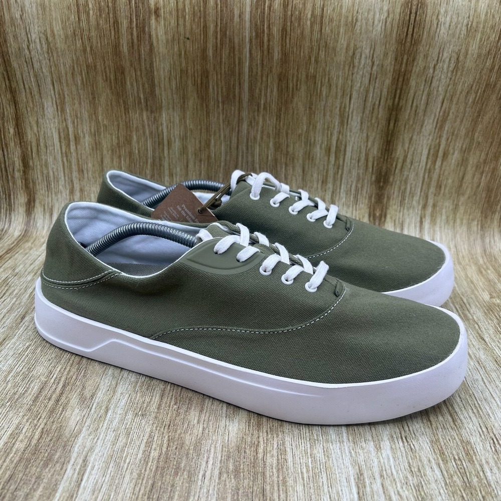 OluKai Tradewind Men's Size 9 Desert Moss Casual Lace Up Sneakers Shoes NEW